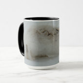 Mug R7 Lièvre de raquette prêt à courir (Devant gauche)