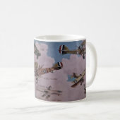Mug R.A.F WW1 Aéronef Royal Flying Corp (Devant droit)