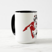 Mug R & B Manga, Neko Catgirl Furry Loli Anime (Devant gauche)