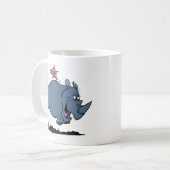 Mug R est pour le rhinocéros (Devant gauche)