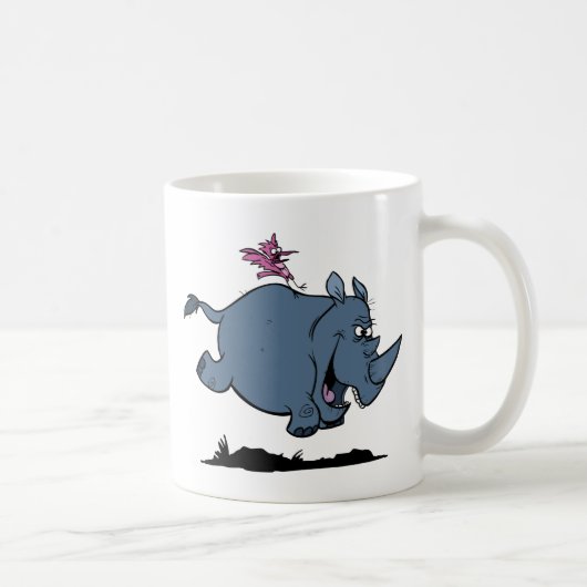 Mug R est pour le rhinocéros (Droite)