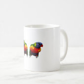 Mug R est pour Rainbow Lorikeet (Devant droit)