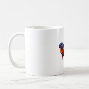 Mug R est pour Rainbow Lorikeet