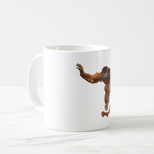 Mug R est pour Red Howler Monkey (Devant gauche)