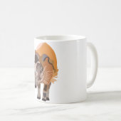 Mug R est pour Red River Hog (Devant droit)