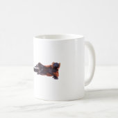 Mug R est pour Red Ruffed Lemur (Devant droit)