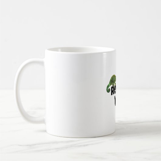 Mug R est pour Reptile Vet (Gauche)