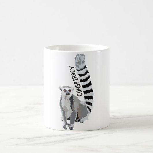 Mug R est pour Ring Tail Lemur (Centre)