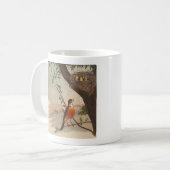 Mug R est pour Robin (Devant gauche)