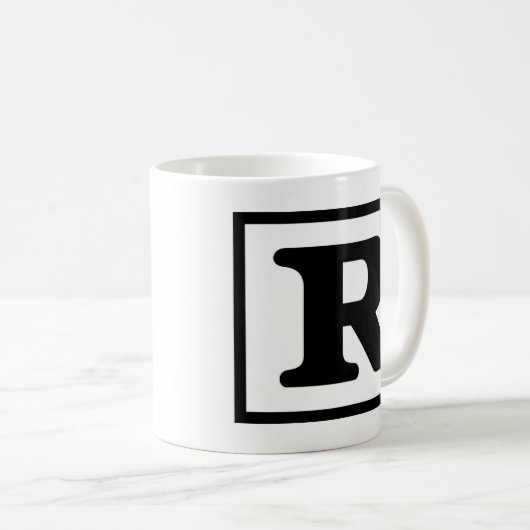 Mug R évalué (Devant droit)