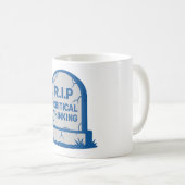 Mug R.I.P. Pensée critique (Devant droit)