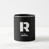 Mug R(Romeo) OTAN Alphabet phonétique et code morse (Centre)