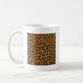 Mug RAB Rockabilly Imprimé Léopard Marron Or (Gauche)