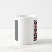 Mug RAB Rockabilly Pink Leopard Ribbon Bows (Centre)
