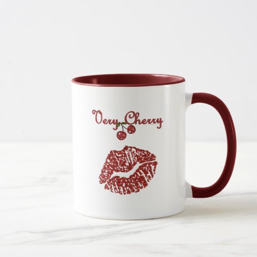 Mug RAB Rockabilly très Cherry Kiss (Droite)