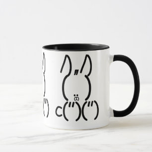 Mug Rabbit ASCII