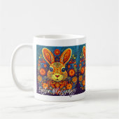 Mug Rabbit de Pâques - Art populaire - Pâques (Gauche)
