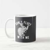 Mug Rabbit Don't Fluff With Me  (Gauche)