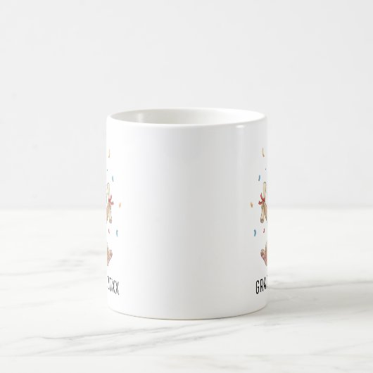 Mug Rabbit Graduation Personalized (Centre)