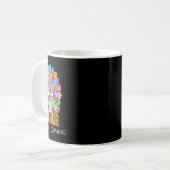 Mug Rabbit Pâques Panier Oeuf Trône Amusants Garçons F (Devant gauche)