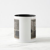 Mug Raboteuses de tissu, "costume d'engrav de (Centre)