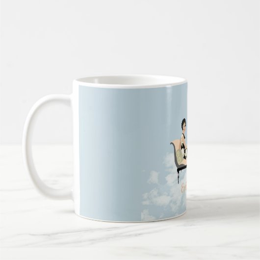 Mug Racamier dans les nuages (Gauche)