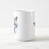Mug Raccoon à l'aquarelle (Centre)
