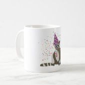 Mug Raccoon - Animaux ayant une fête (Devant gauche)