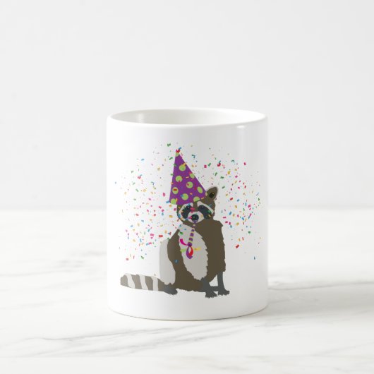 Mug Raccoon - Animaux ayant une fête (Centre)