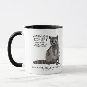 Mug Raccoon de la détresse sociale