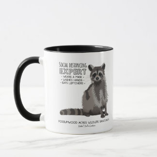 Mug Raccoon de la détresse sociale