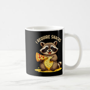 Mug Raccoon Drôle, J'Ai Besoin De Snacks