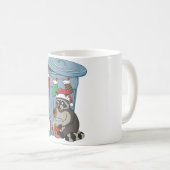Mug Raccoon Holiday (Devant droit)