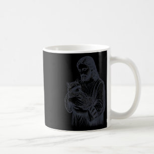 Mug Raccoon Jesus Holding