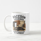 Mug Raccoon Legends Found Ped Out In A Bathroom Trashe (Gauche)