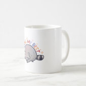 Mug Raccoon magique (Devant droit)
