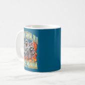 Mug Raccoon My Srit Animal Is A Trash Panda Funny Boot (Devant gauche)