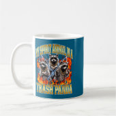Mug Raccoon My Srit Animal Is A Trash Panda Funny Boot (Gauche)