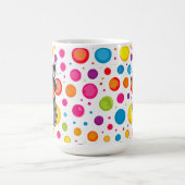 Mug Raccoon personnalisé doux avec Rainbow Heart (Centre)