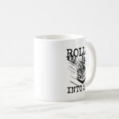 Mug Raccoon Rolling Into 2026 Happy New Year 2026 Funn (Devant droit)