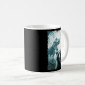 Mug Raccoon Selfie With Tyrannosaurus T Rex Adventure  (Devant droit)