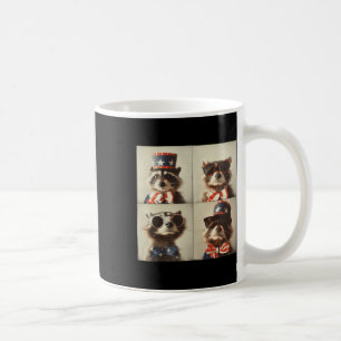 Mug Raccoon Vintage Style de machine photo, Indépendan