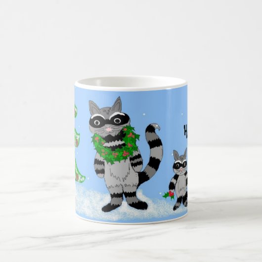 Mug Raccoons - Bah Humbug... (Centre)