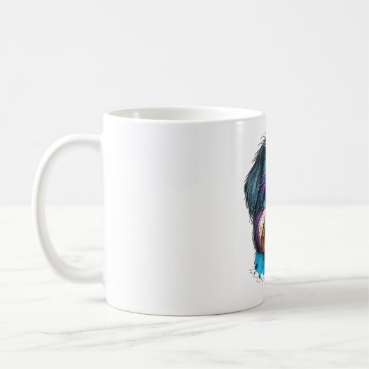 Mug Raccourci coloré Kawaii Nerd 2 (Gauche)