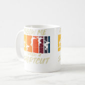 Mug Raccourci Course Saut Retournement Freerunning Par (Devant gauche)