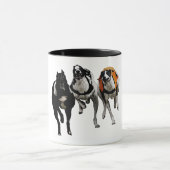 MUG RACE DE CHIEN DE LÉVRIER (Centre)