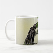 Mug Racine au-dessus d'arbre de bonsaïs de pin de (Gauche)
