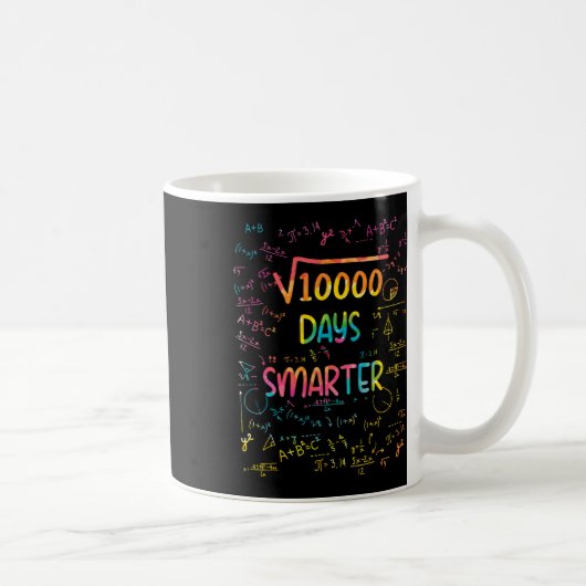 Mug Racine carré De 10000 Math 100 Jours Smarter Schoo (Droite)