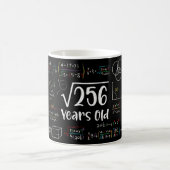 Mug Racine carré de 256 16e anniversaire Cadeaux de 16 (Centre)