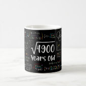 Mug Racine carré de 4900 70e anniversaire 70 ans Cadea (Centre)